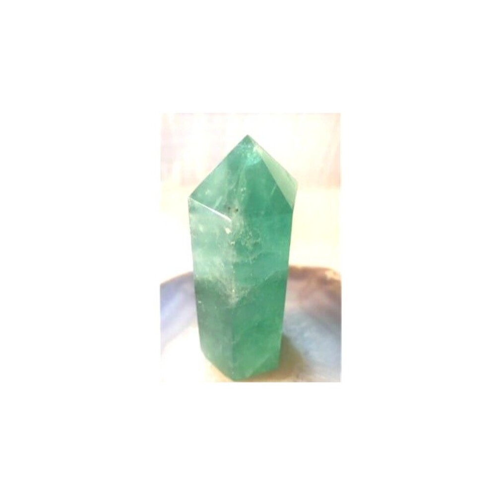Green Fluorite Point